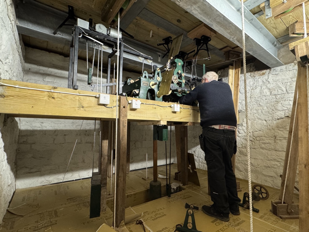St Johns Church - Renovated Clock Chamber